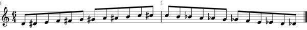 Chromatic scale